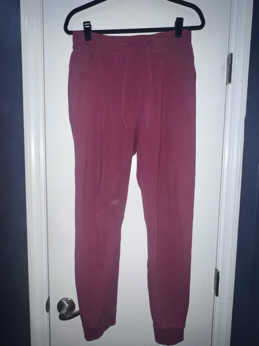 lululemon athletica Men's Burgundy Jogger Sweatpants